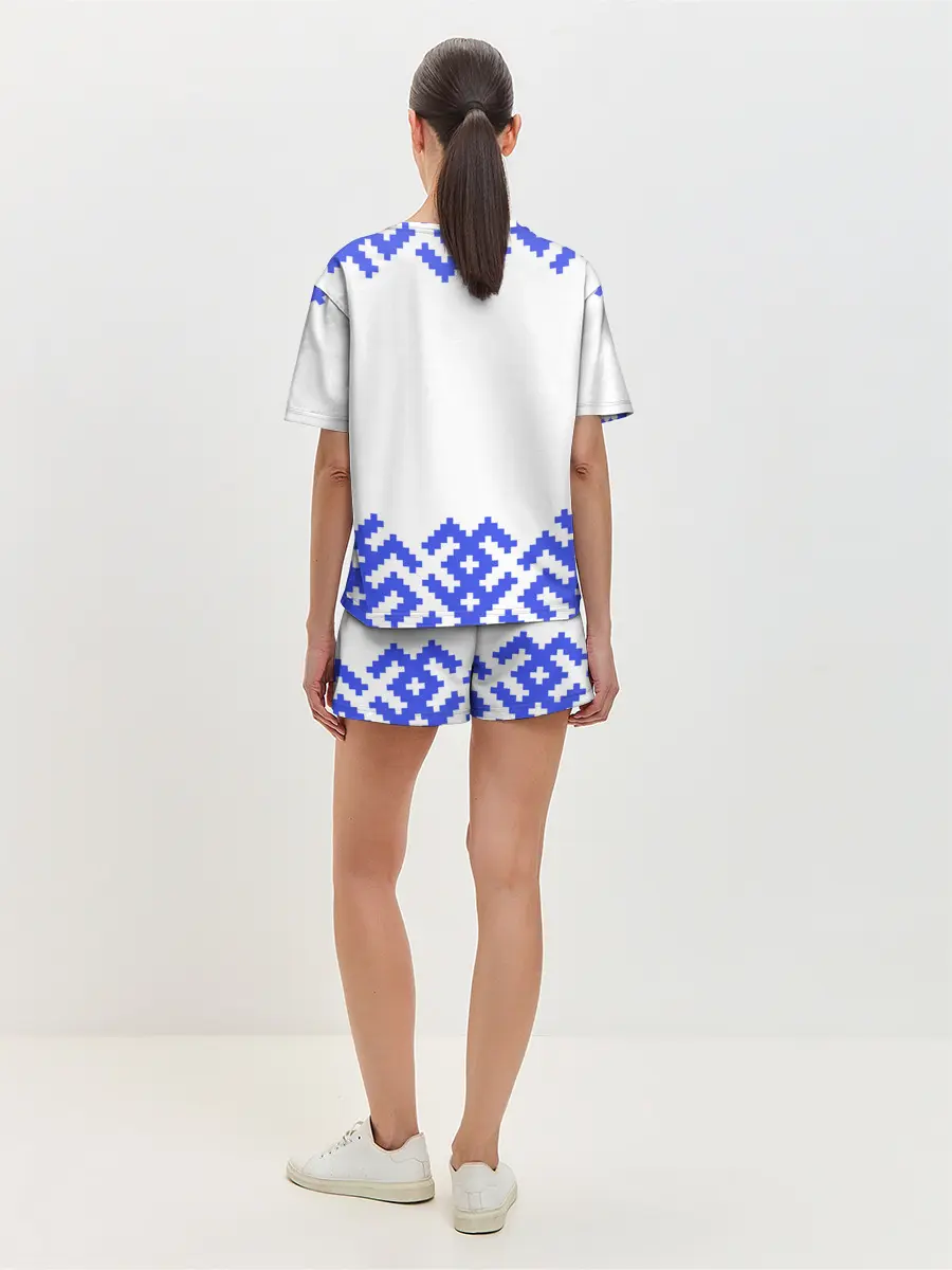 Женская пижама с шортами / Лес мой храм