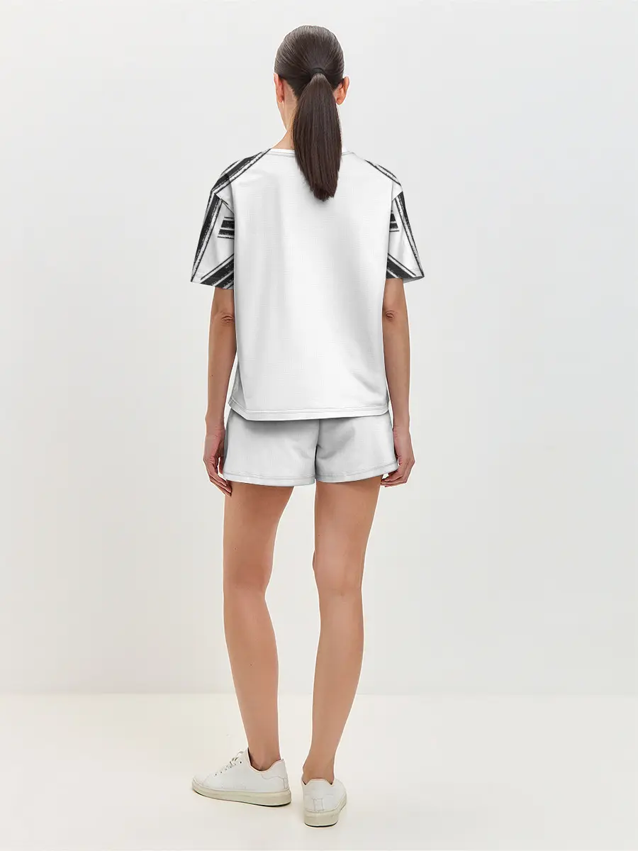 Женская пижама с шортами / Juventus home 20-21