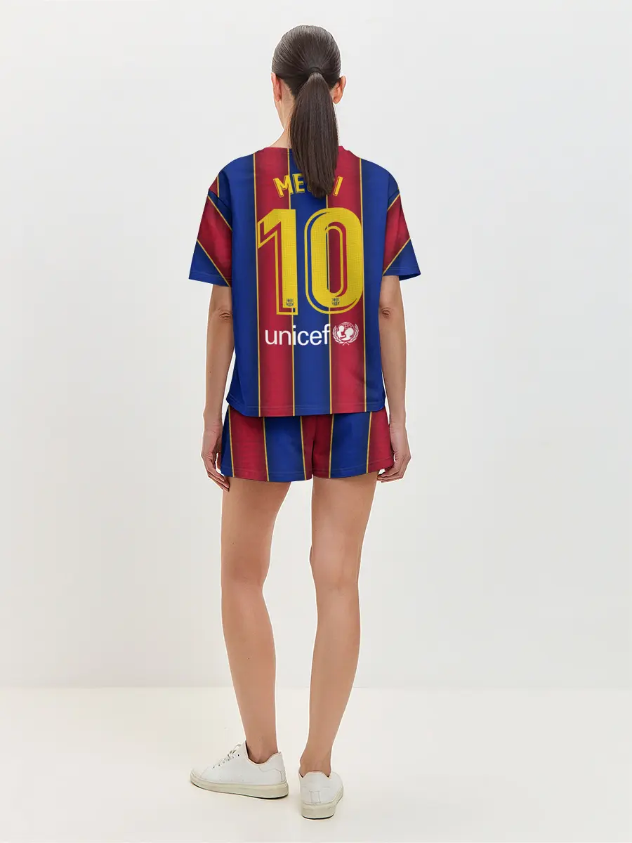 Женская пижама с шортами / Messi home 20-21