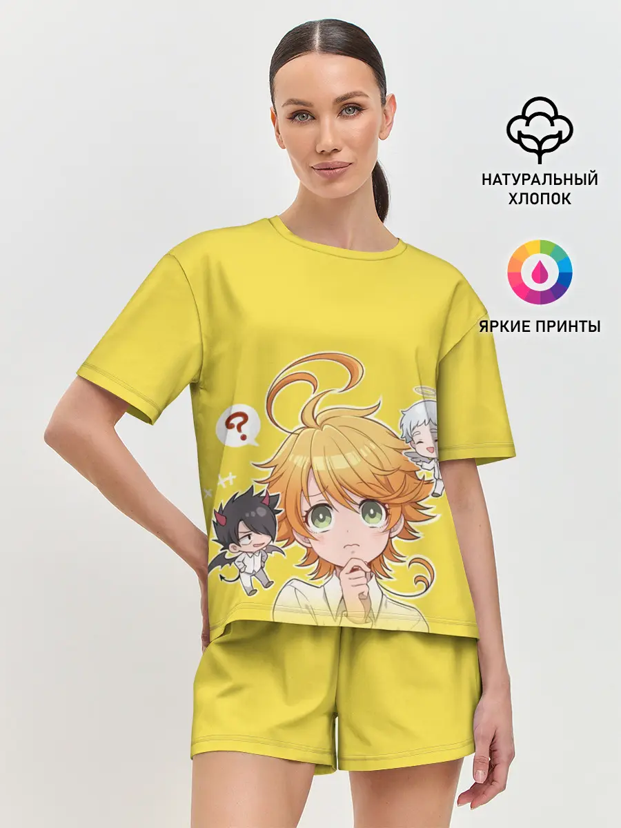 Женская пижама с шортами / Обещанный Неверленд