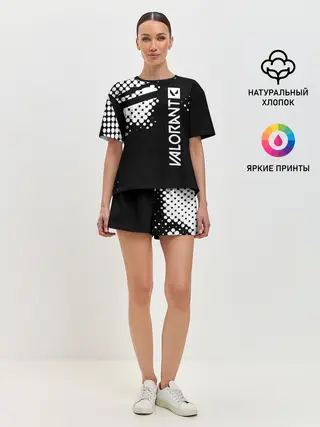 Женская пижама с шортами / Valorant
