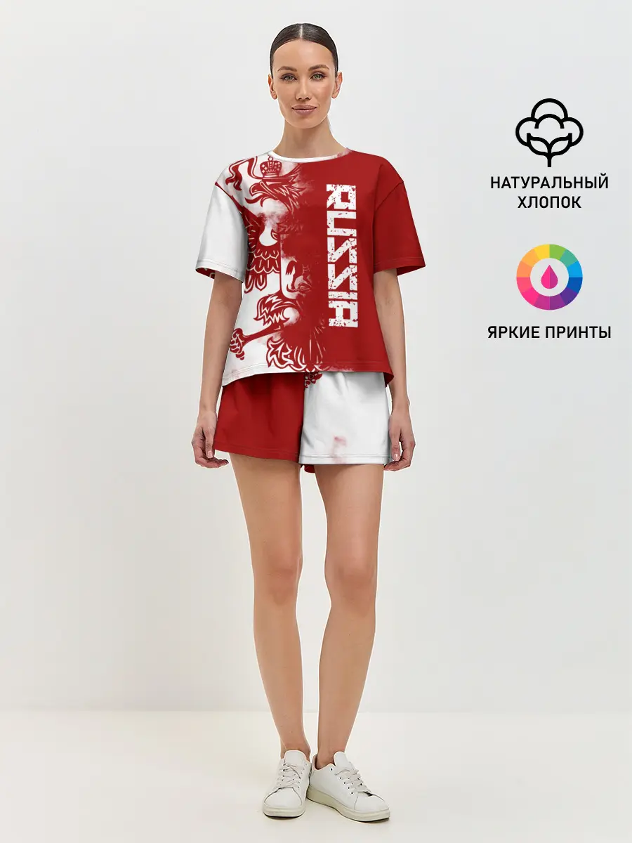 Женская пижама с шортами / Russia