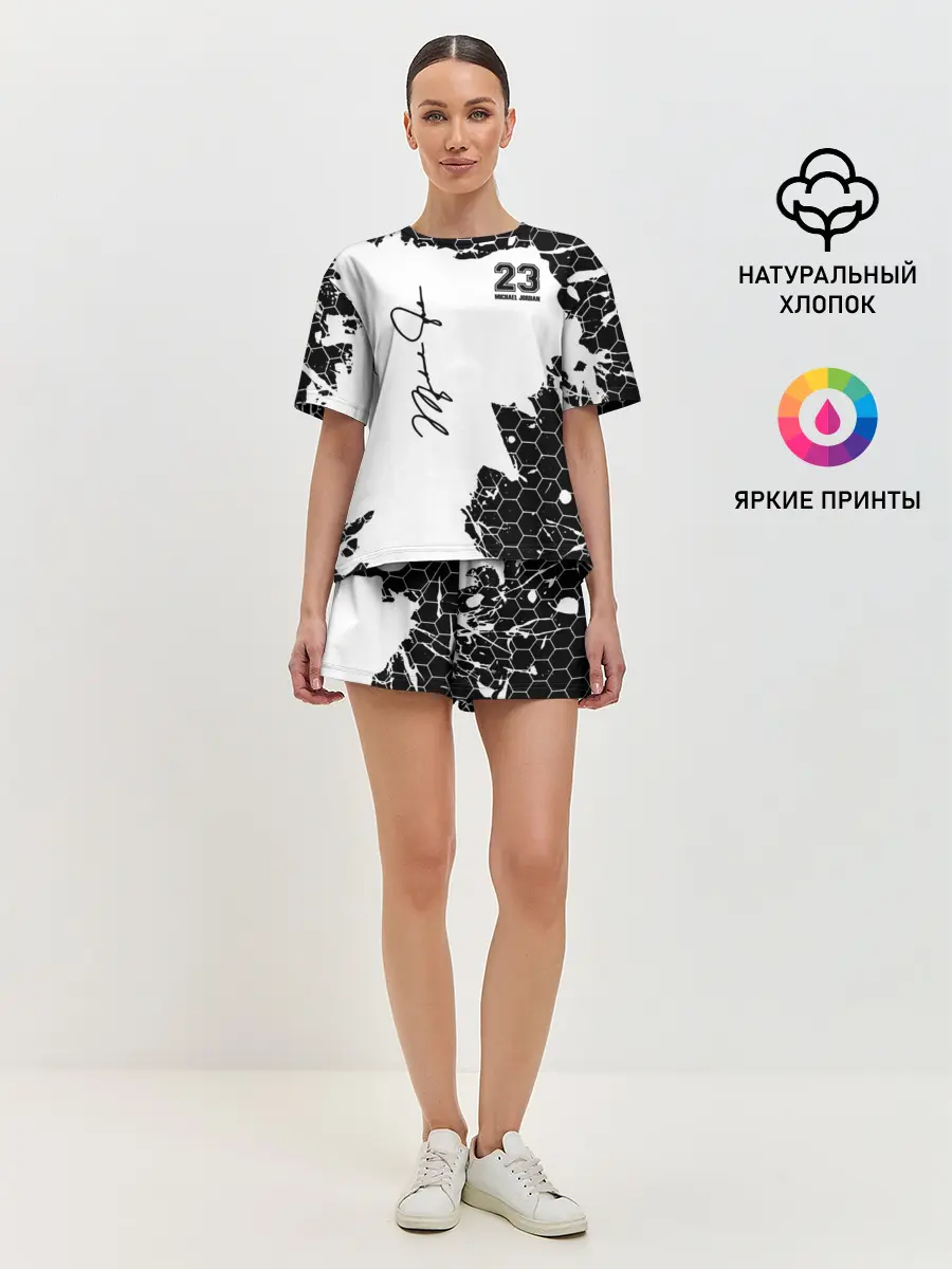 Женская пижама с шортами / Michael Jordan 23