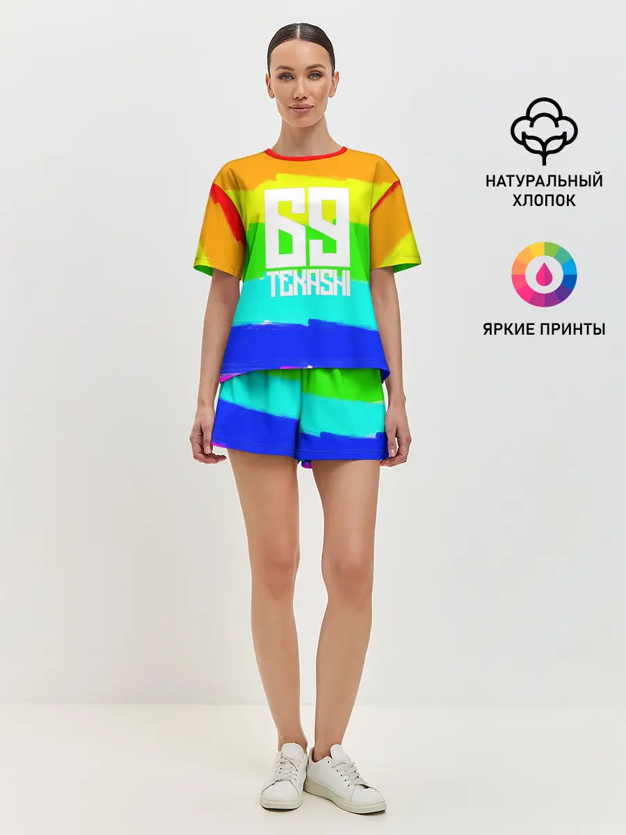 Женская пижама с шортами / Такеши