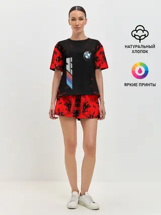 Женская пижама с шортами / BMW