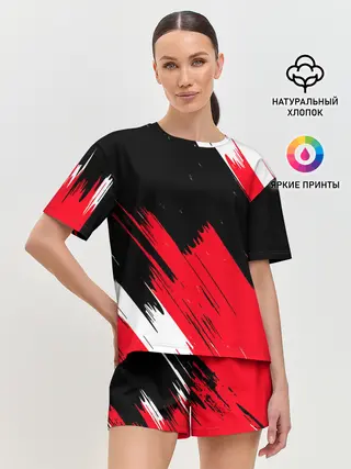 Женская пижама с шортами / ТЕКСТУРА.