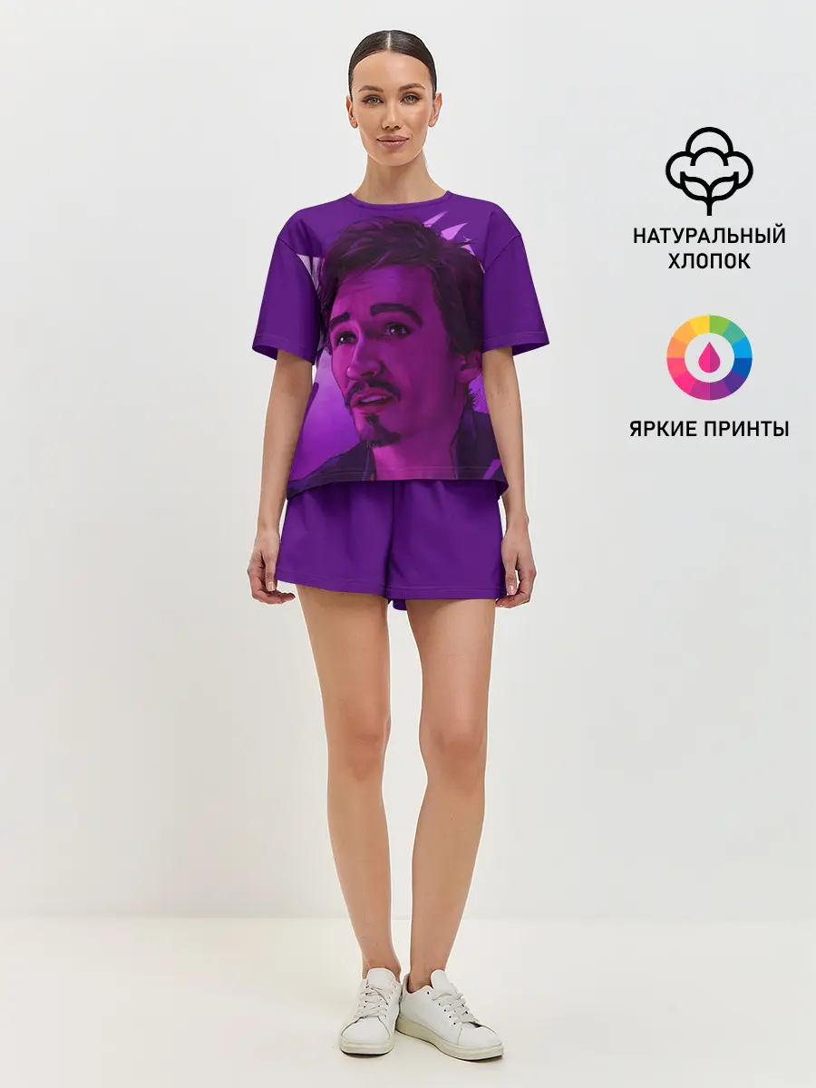 Женская пижама с шортами / Академия амбрелла Клаус