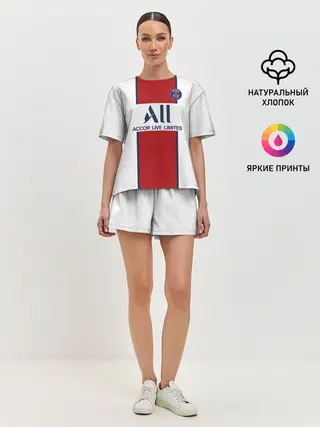 Женская пижама с шортами / Neymar away 20-21