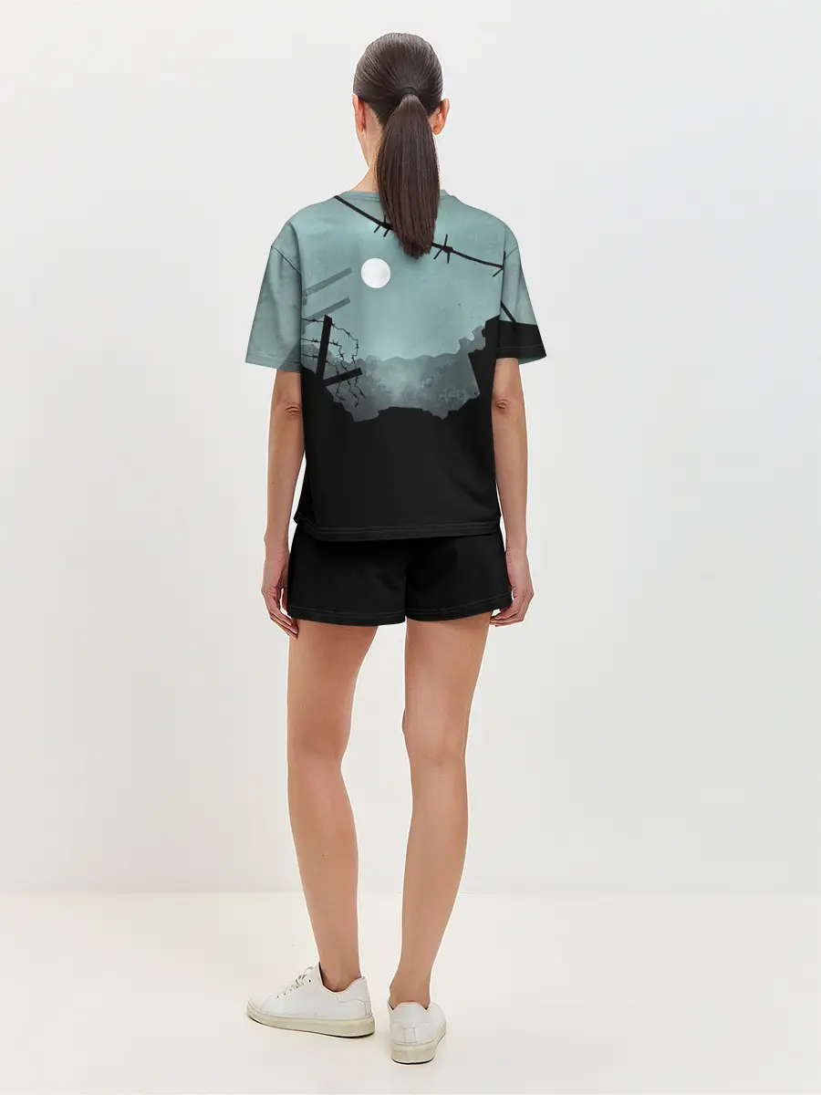 Женская пижама с шортами / The saga of Tanya the evil