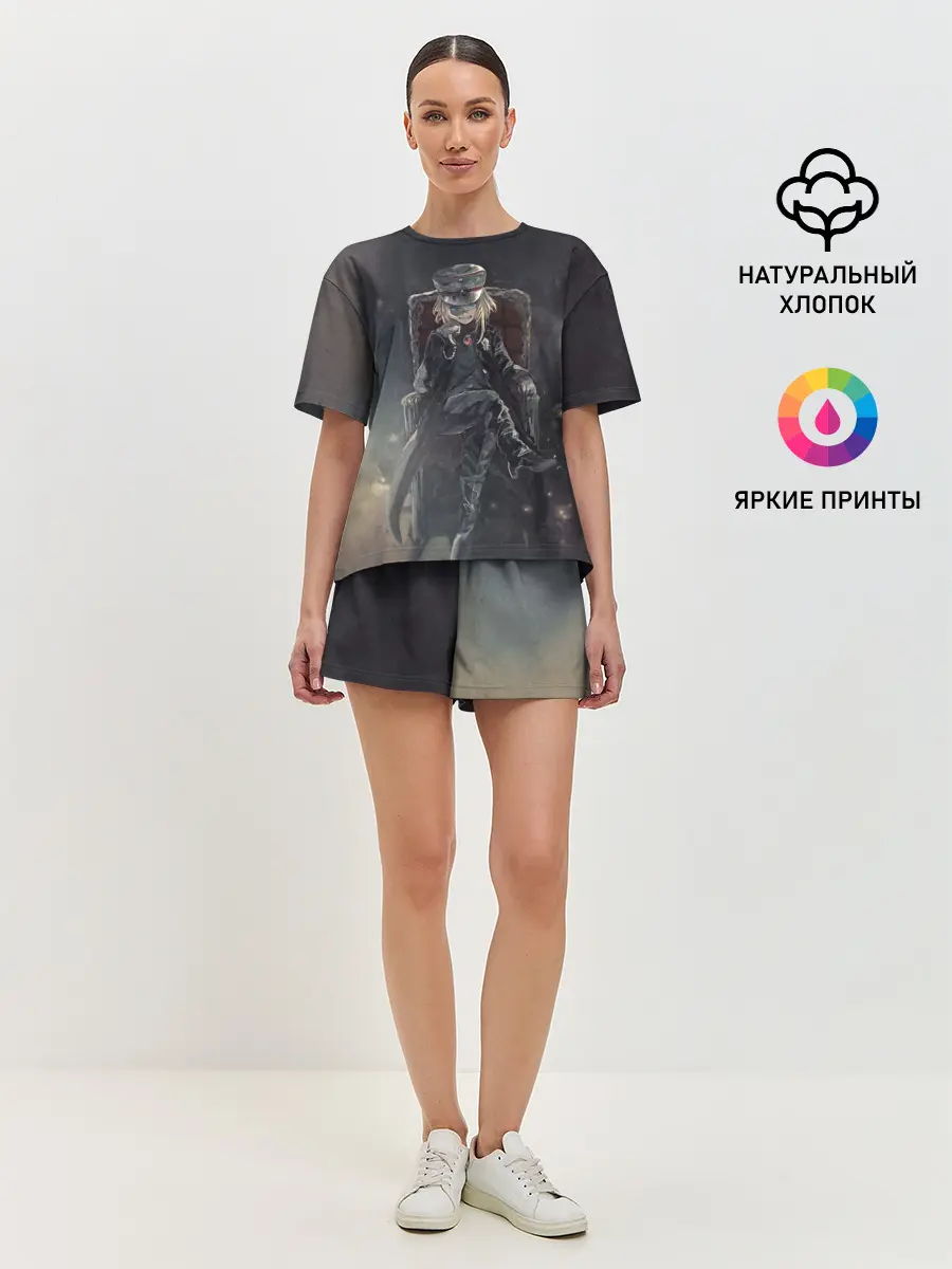 Женская пижама с шортами / Devil of the Rhine