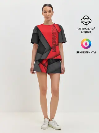 Женская пижама с шортами / Valorant