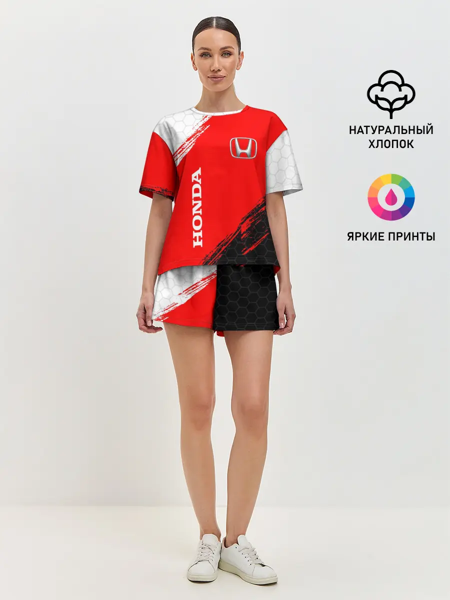 Женская пижама с шортами / HONDA
