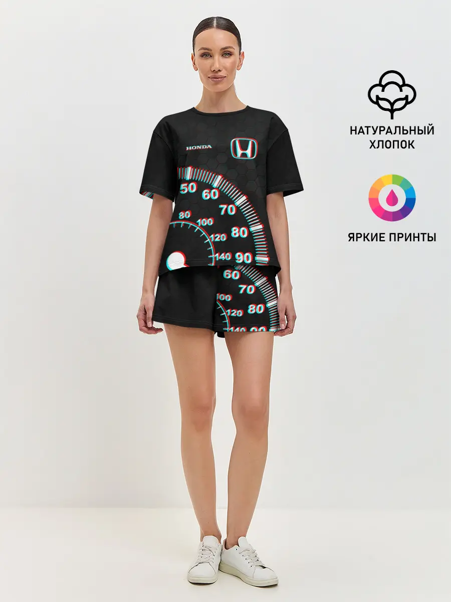 Женская пижама с шортами / HONDA