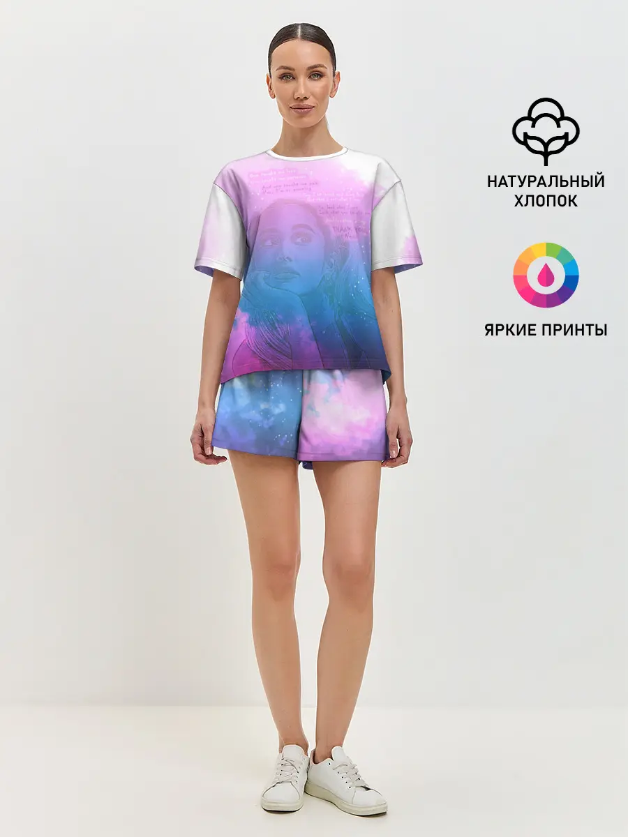 Женская пижама с шортами / Ariana Grande Thank You, Next