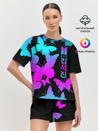 Женская пижама с шортами / BTS