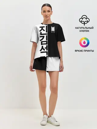 Женская пижама с шортами / BTS