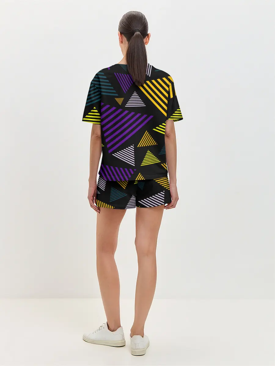 Женская пижама с шортами / ГЕОМЕТРИЯ