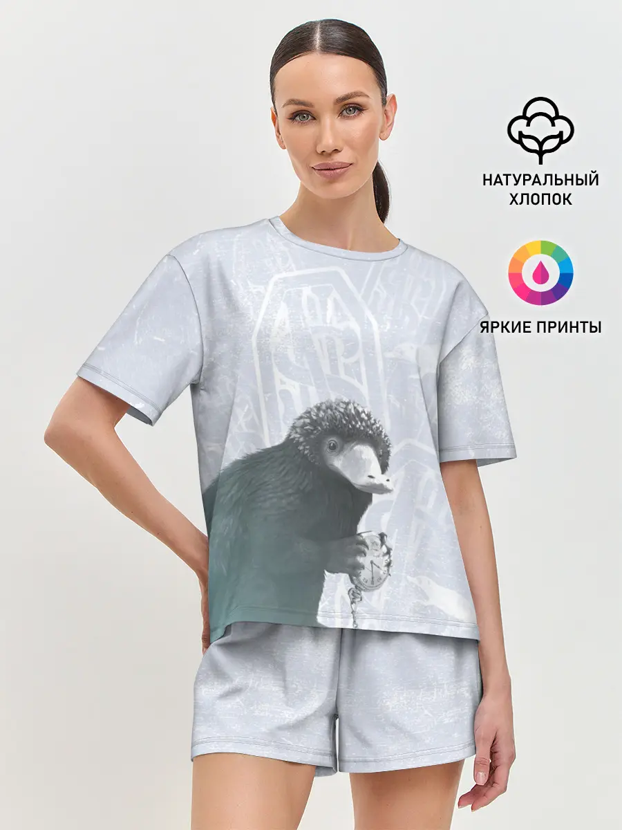 Женская пижама с шортами / Niffler