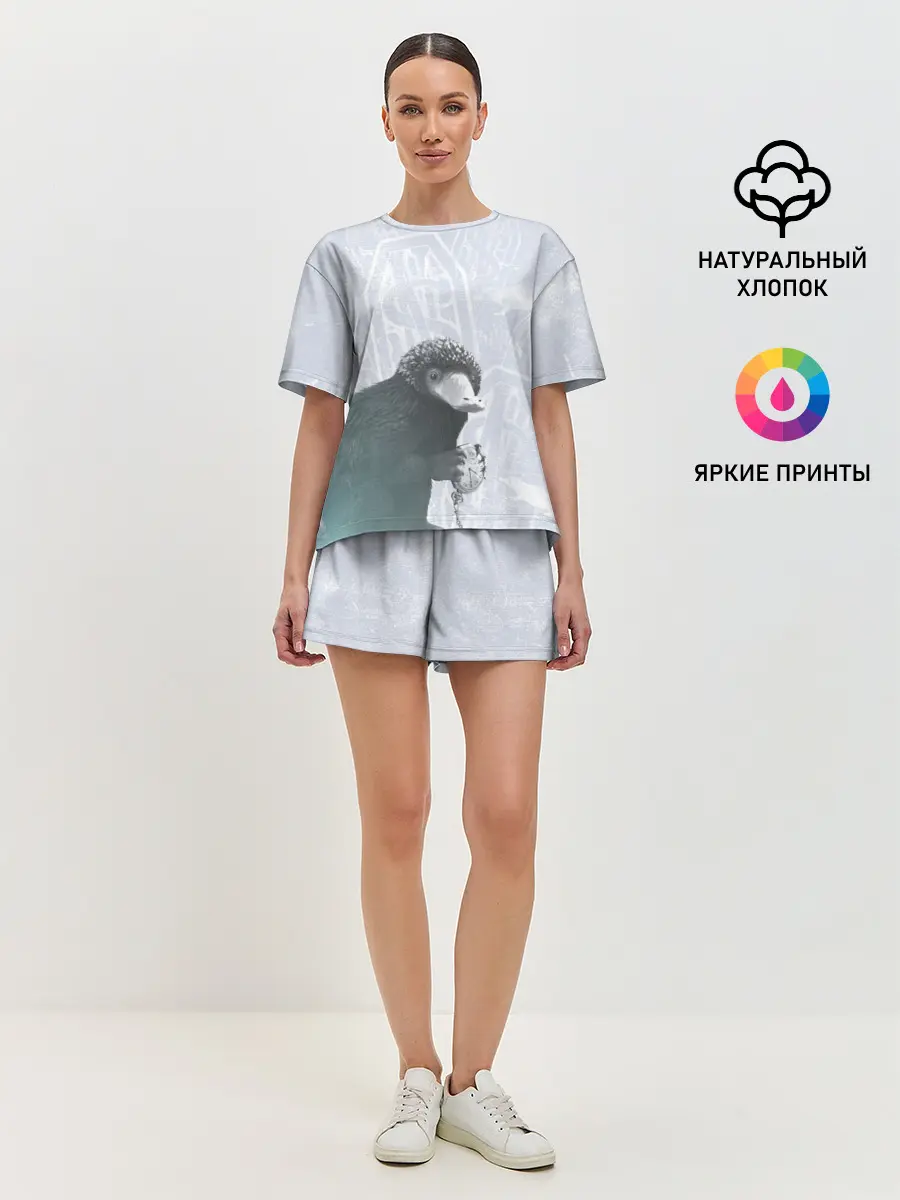 Женская пижама с шортами / Niffler