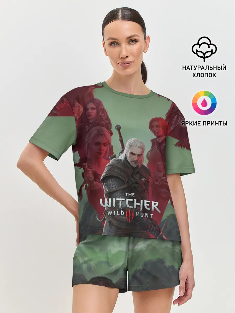 Женская пижама с шортами / The Witcher 5-летие