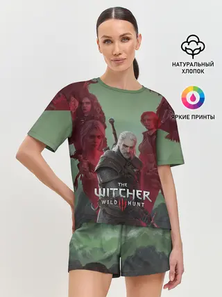 Женская пижама с шортами / The Witcher 5-летие