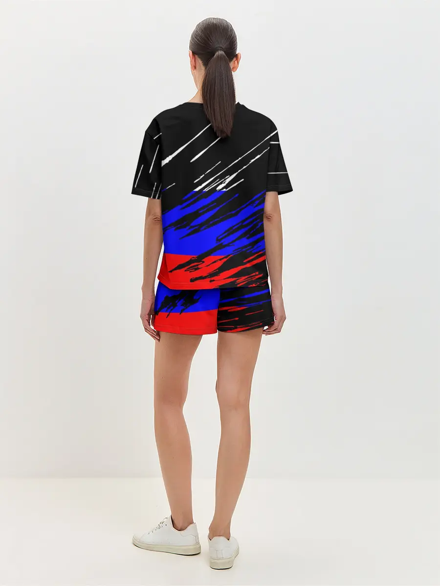 Женская пижама с шортами / Русский Стиль