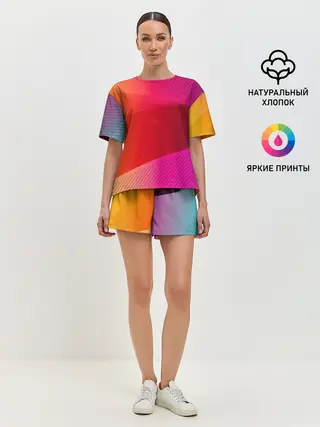 Женская пижама с шортами / ABSTRACT