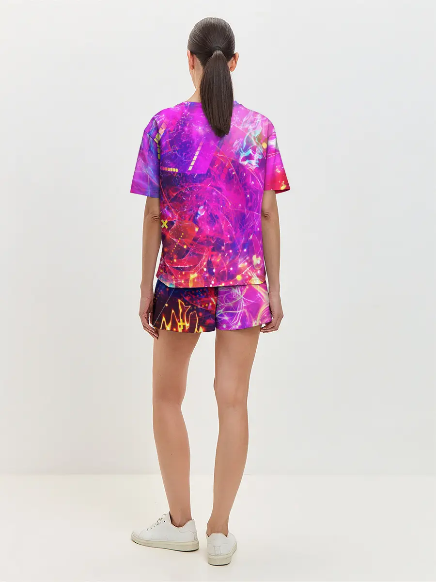 Женская пижама с шортами / ABSTRACT
