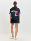 Женская пижама с шортами / OPTICAL ABSTRACT
