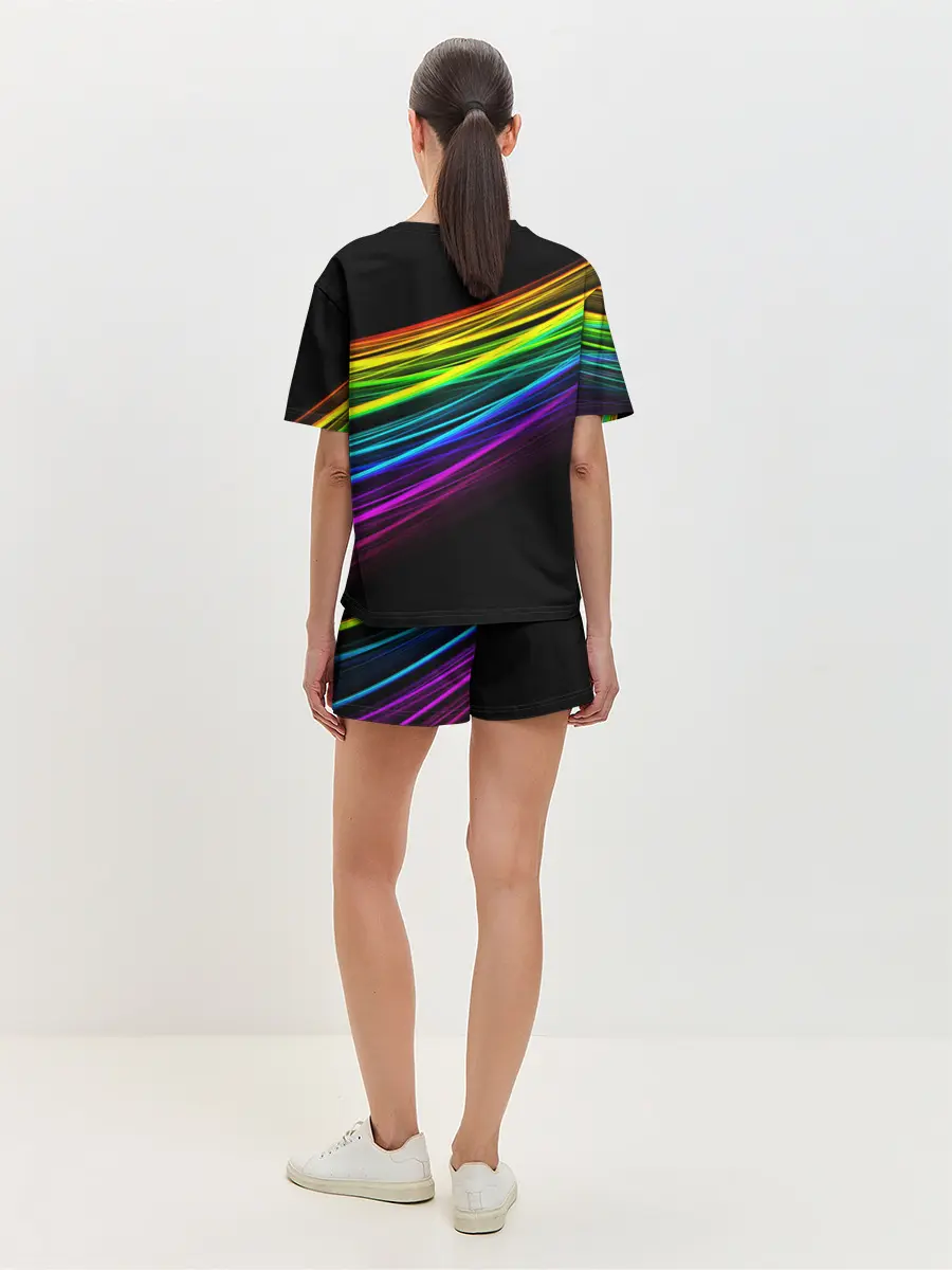 Женская пижама с шортами / АБСТРАКЦИЯ