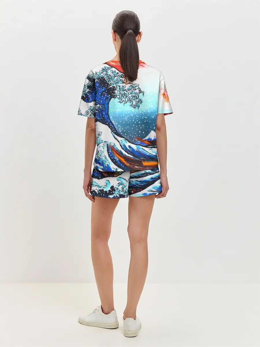 Женская пижама с шортами / Ghost of Tsushima.