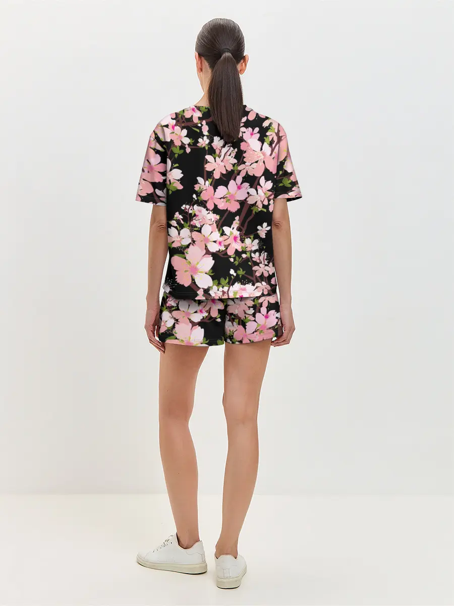 Женская пижама с шортами / BTS | Sakura