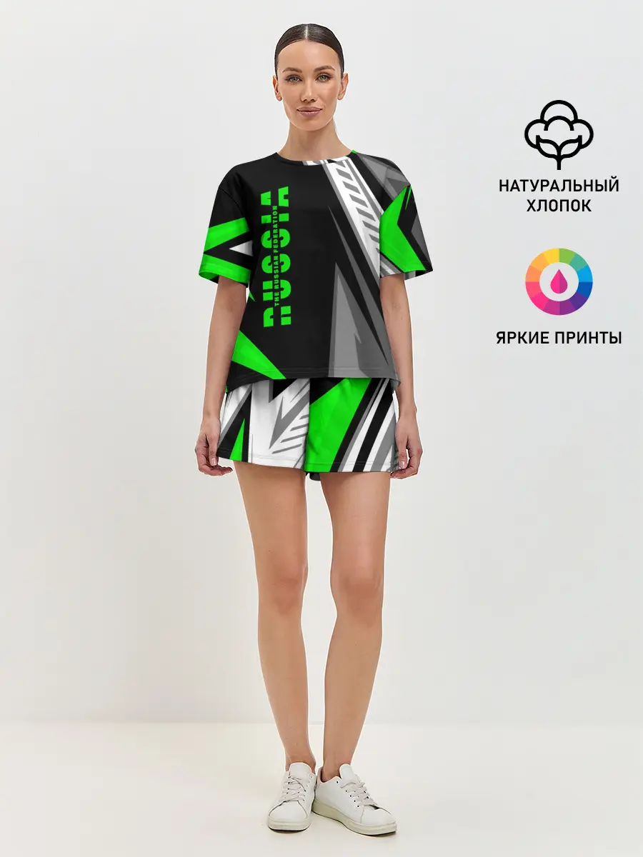 Женская пижама с шортами / Russia