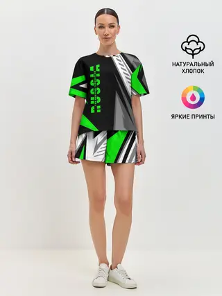 Женская пижама с шортами / Russia