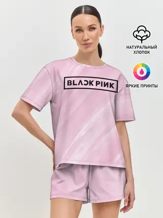 Женская пижама с шортами / BlackPink