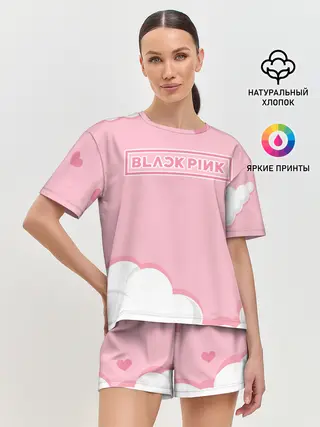 Женская пижама с шортами / BlackPink