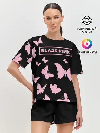 Женская пижама с шортами / BlackPink