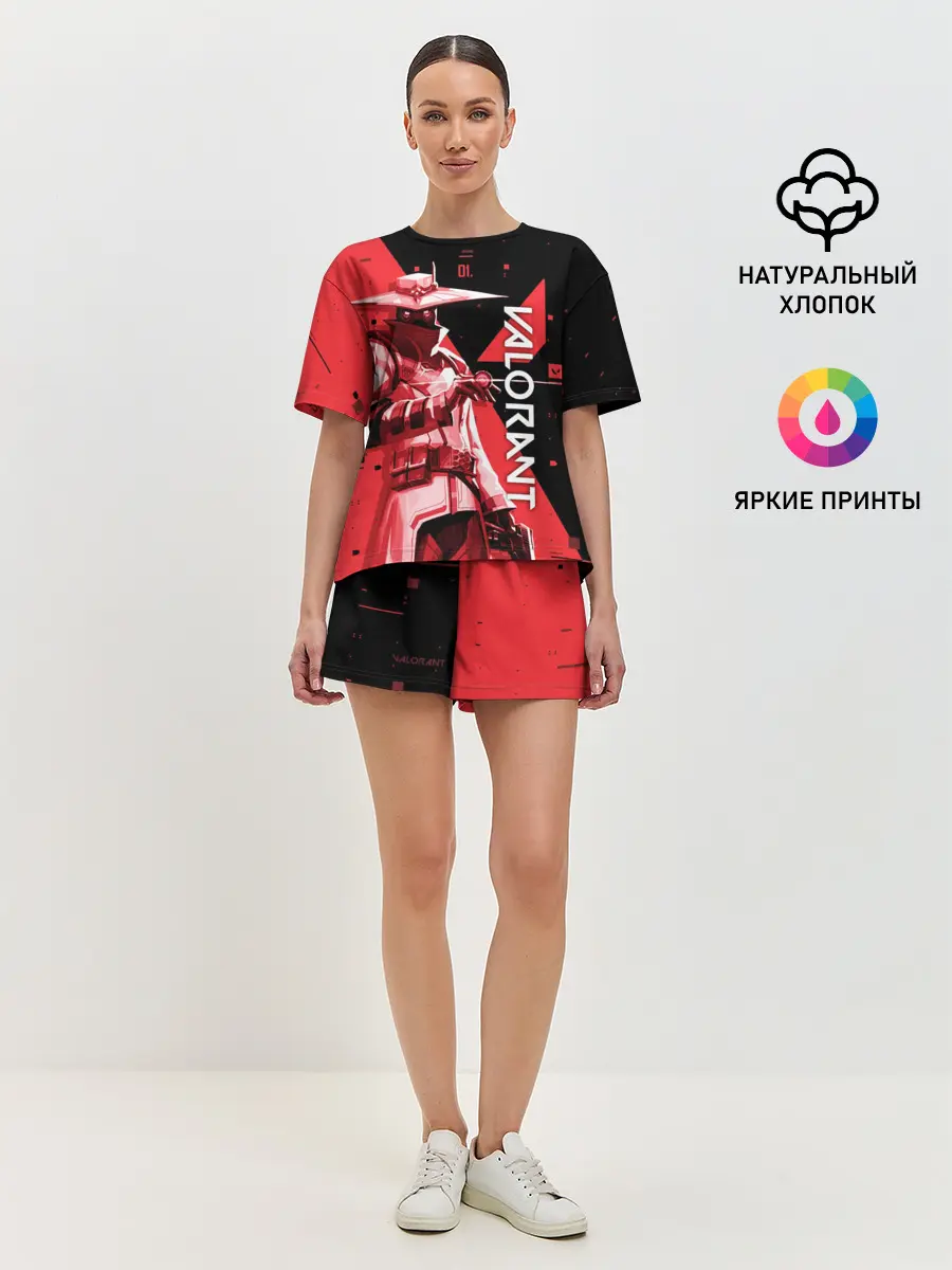 Женская пижама с шортами / VALORANT