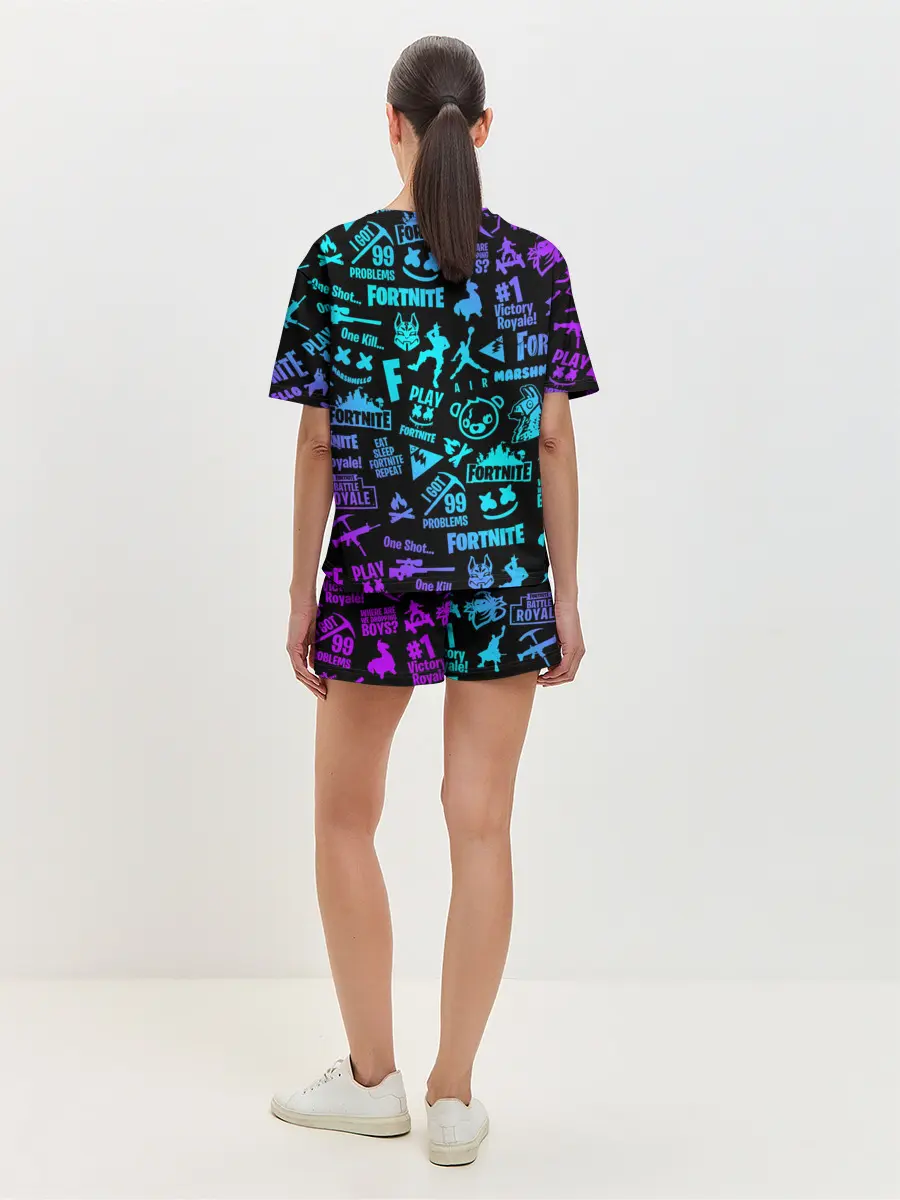 Женская пижама с шортами / FORTNITE