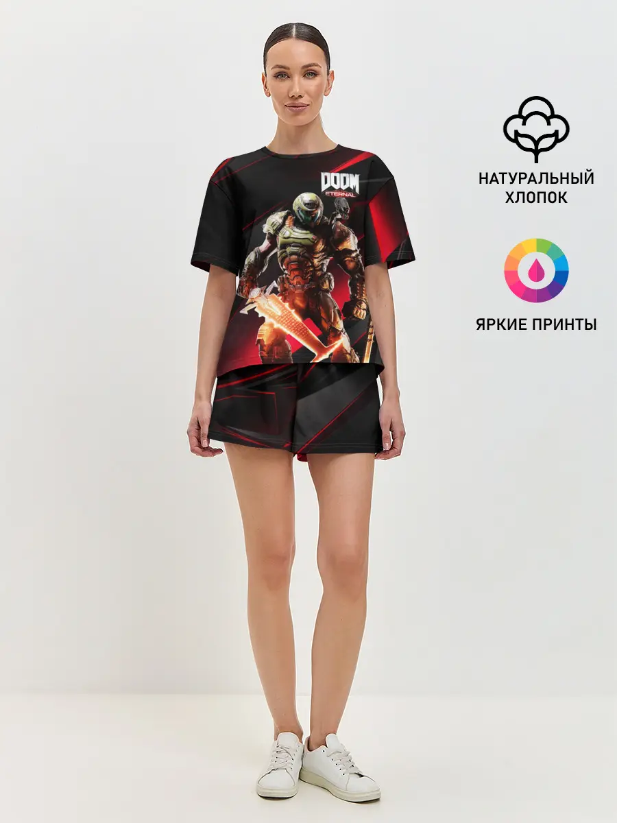 Женская пижама с шортами / Doom | Eternal