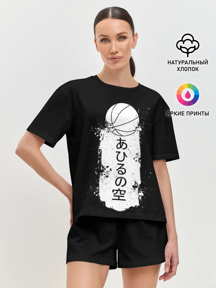 Женская пижама с шортами / Ahiru no Sora ball