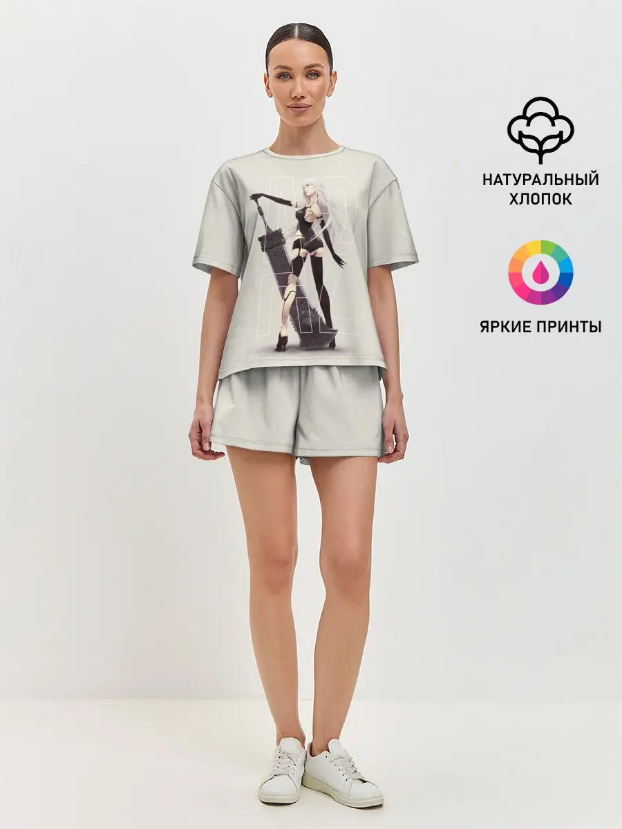 Женская пижама с шортами / A2