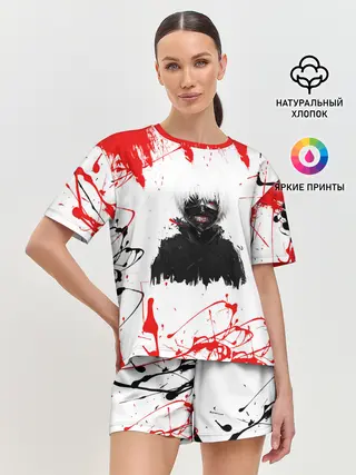 Женская пижама с шортами / Гуль