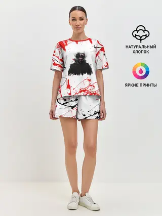 Женская пижама с шортами / Гуль