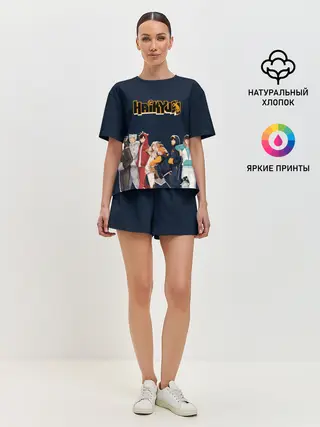 Женская пижама с шортами / Haikyuu