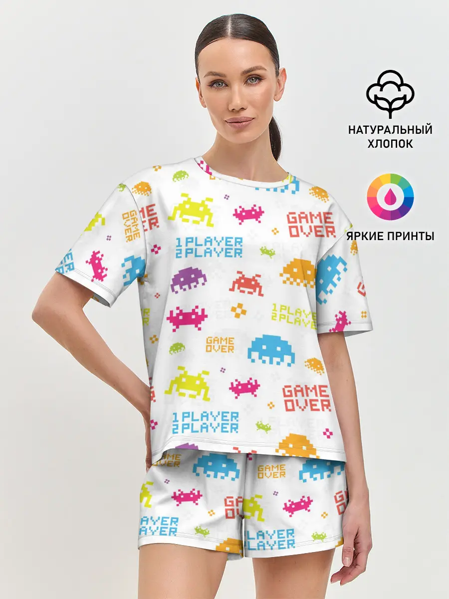 Женская пижама с шортами / Players