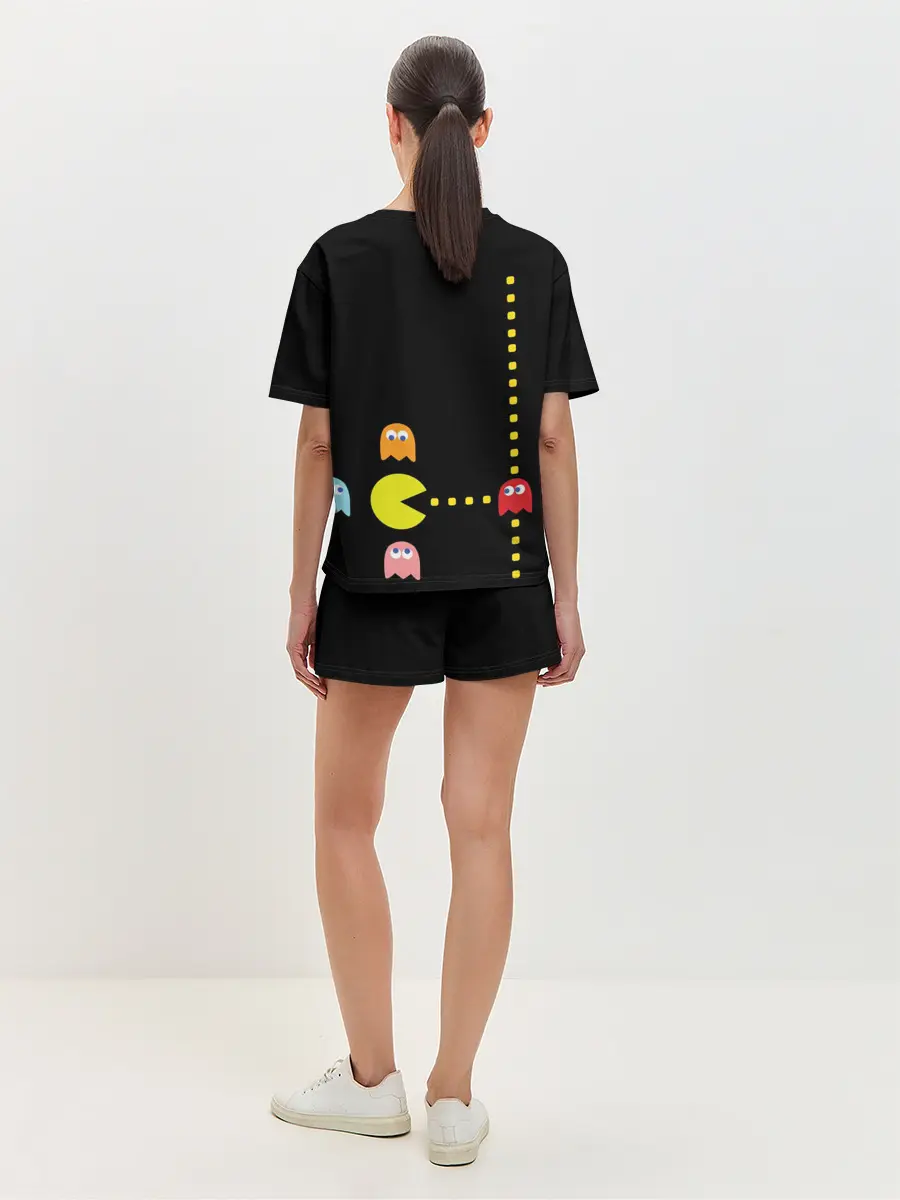 Женская пижама с шортами / Pac-man