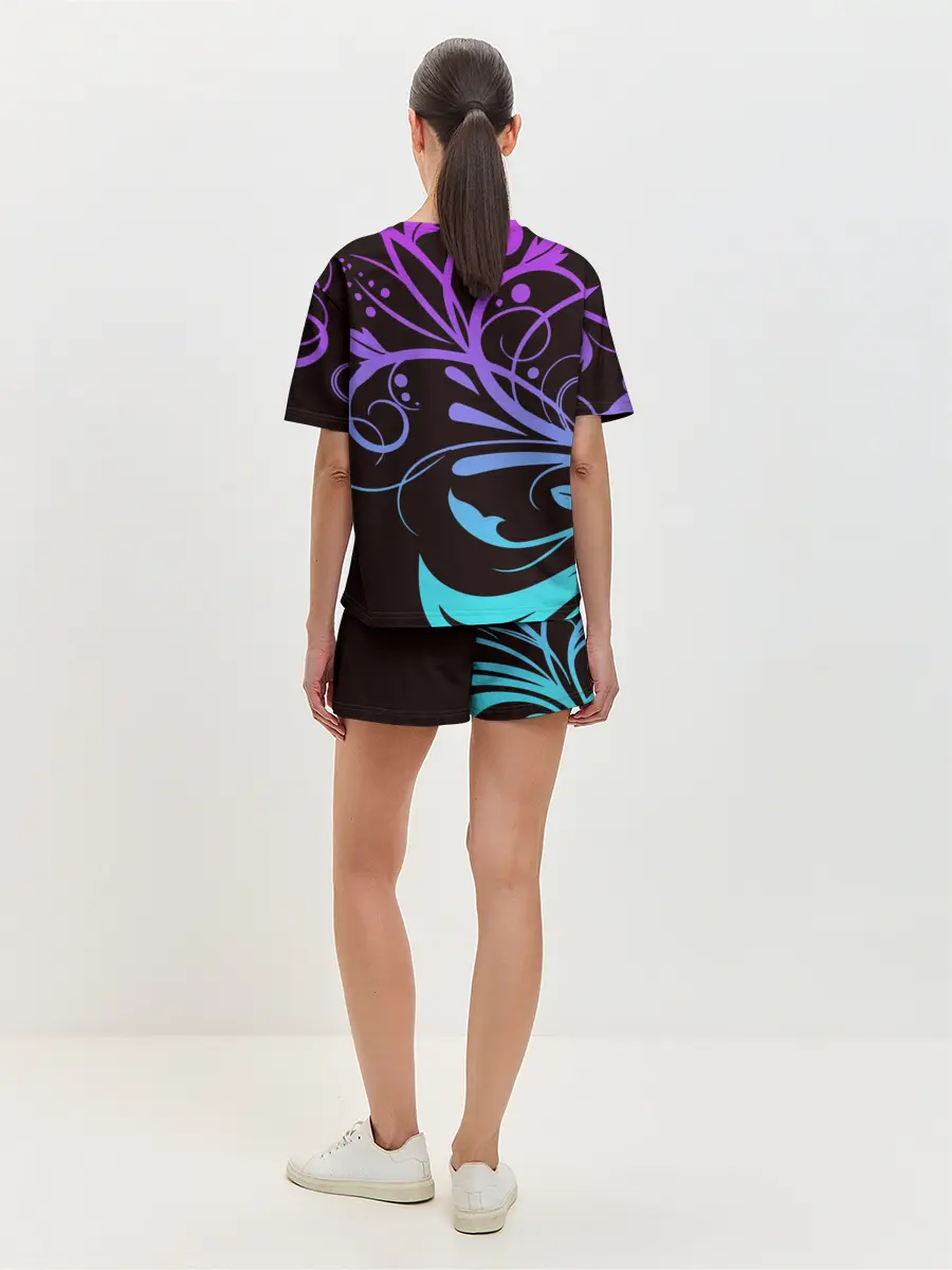 Женская пижама с шортами / BTS