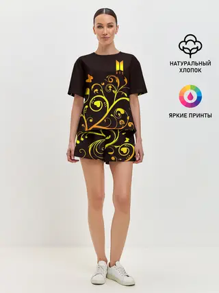 Женская пижама с шортами / BTS