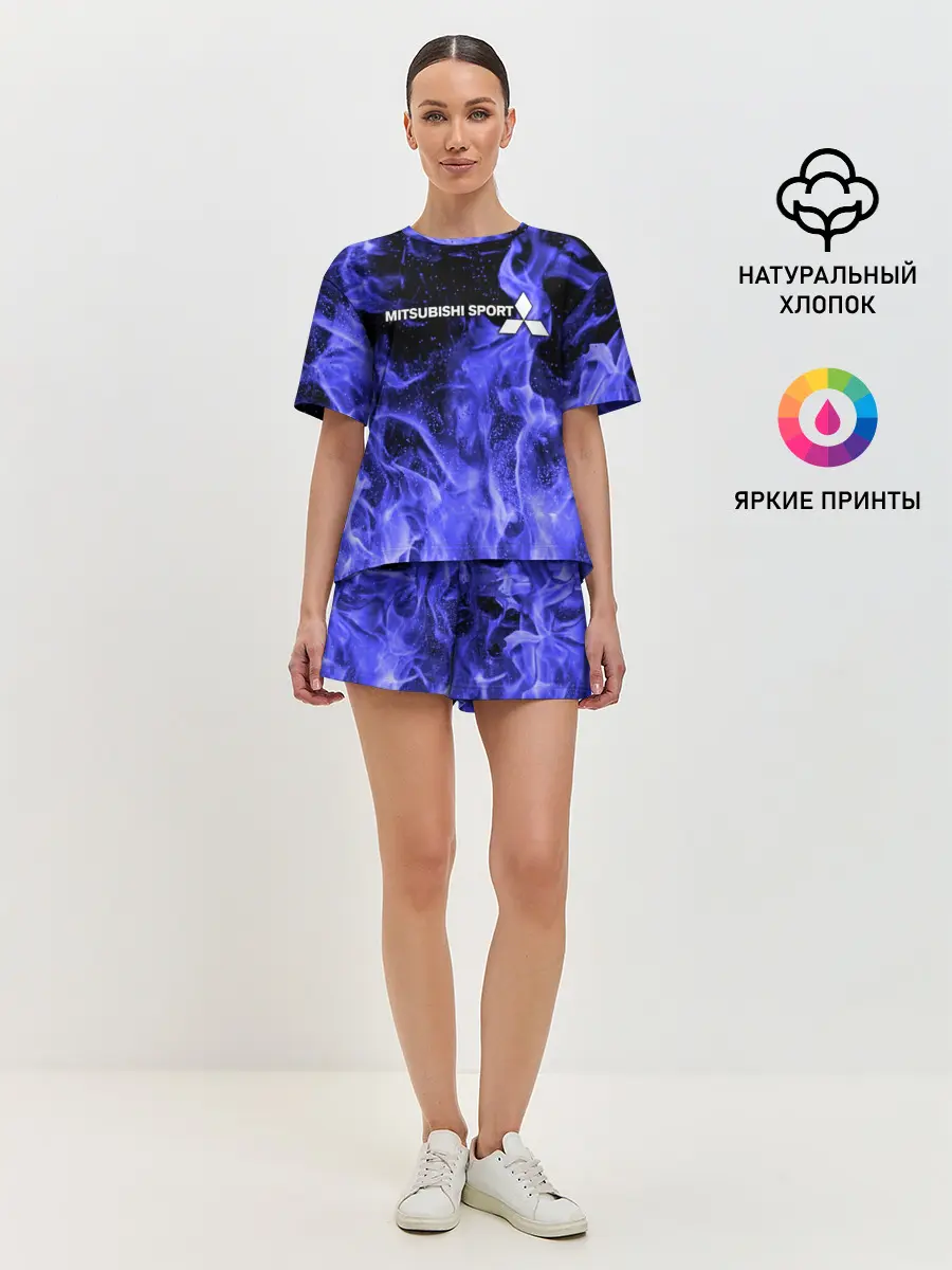 Женская пижама с шортами / MITSUBISHI